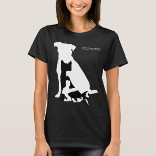 T-shirt Chiens chats oiseau poisson Services vétérinaires