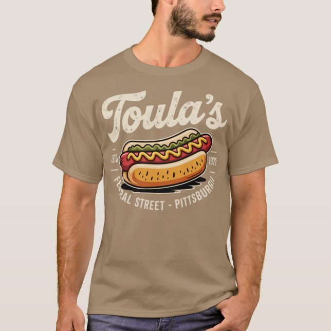 T-shirt Chiens chauds de Toula - Pittsburgh (Devant)