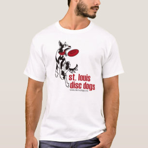 T-shirt Chiens de disque de St Louis