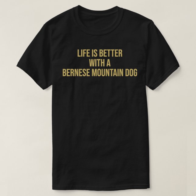 T-shirt Chiens de montagne bernois1 (Design devant)