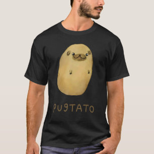 T-shirt Chiens de pomme de terre Pugtato