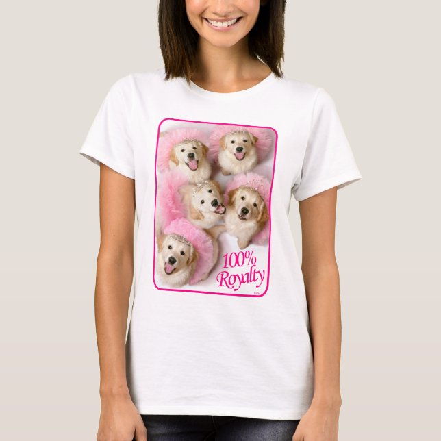 T-shirt Chiens de Tiaras (Devant)