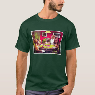 T-shirt Chiens de tisonnier : Un bluff audacieux