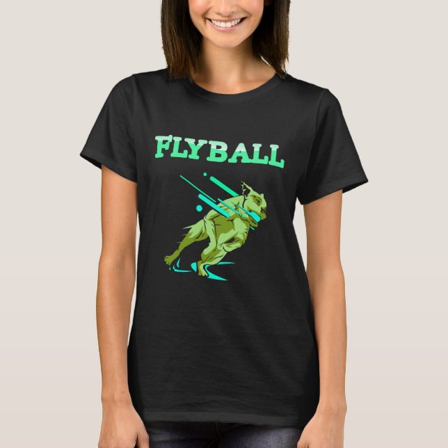 T-shirt Chiens de volley-ball (Devant)