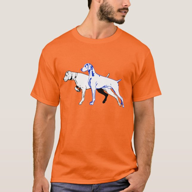 T-shirt Chiens doubles (Devant)