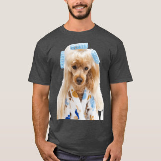 T-shirt chiens en perruques soutiennent nos troupes