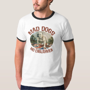 T-shirt Chiens et Anglais fous