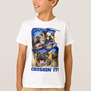 T-shirt Chiens et Chats Diplômés en Photomaton