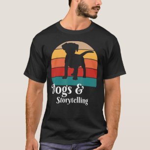 T-shirt Chiens et conteur
