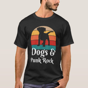 T-shirt Chiens et Punk Rock Music