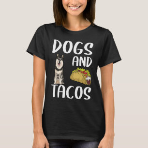 T-shirt Chiens Et Tacos Finnish Lapphund Nourriture Mexica