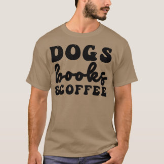 T-shirt Chiens Livres et café 7