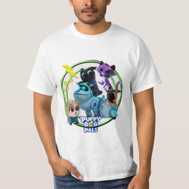 T-shirt Chiens mignons (Devant)