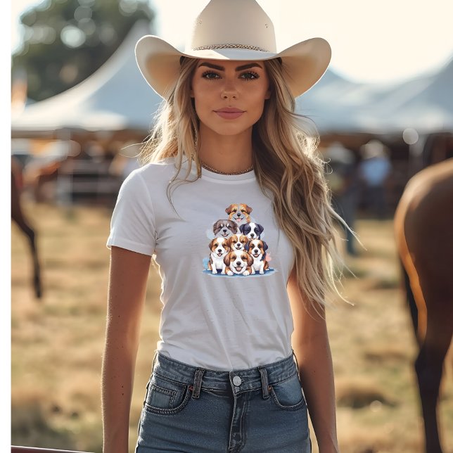 T-shirt Chiens mignons (Créateur téléchargé)