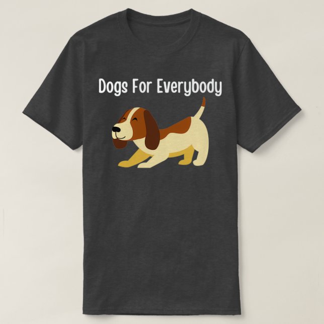 T-shirt Chiens Pour Tous 40 (Design devant)