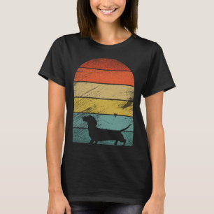 T-shirt Chiens vintages rétro et animal mignon 1