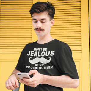 T-shirt CHIFFON de BISCUIT de moustache
