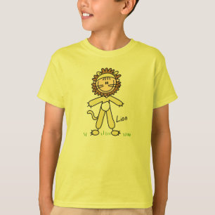 T-shirt Chiffre de bâton dans la chemise de costume de