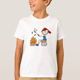 T-shirt Chiffre de cuisinier chemise de bâton