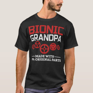 T-shirt Chiffre de remplacement du genou bionique de grand