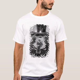 T-shirt Chiffre noir hydre de grenier