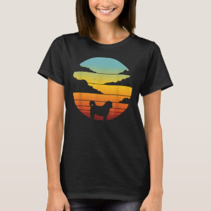 T-shirt Chih Tzu Retro Vintage 60s les années 70 Sunset Ch