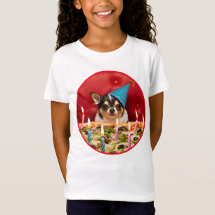 T-Shirt Chihuahua Anniversaire Pizza Pie