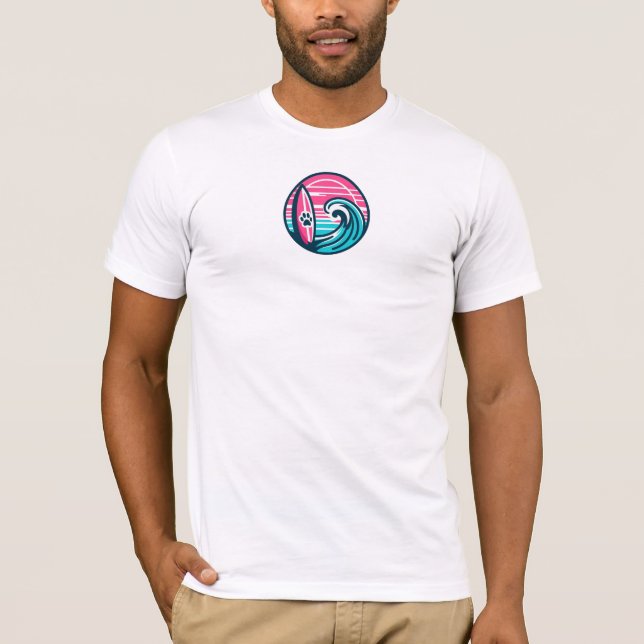 T-shirt Chihuahua aux cheveux longs des années 80 (Devant)