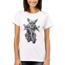 Chihuahua Biker