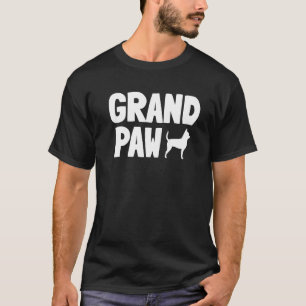T-shirt Chihuahua Chien Papa Grand Paw Grand Paw Famille