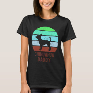 T-shirt Chihuahua Chien papa Vintage les années 70 80s Ret