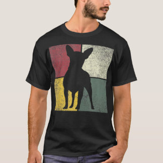 T-shirt Chihuahua Chien Retro Style déstressé Hommes Vinta