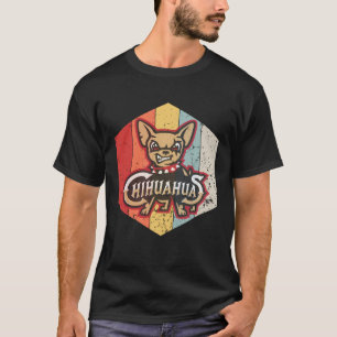 T-shirt Chihuahua Chihuahua pour femmes 80 ans rétro Ki