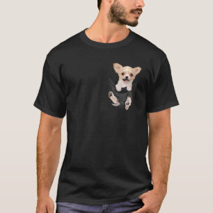 T-shirt Chihuahua Dans Votre Poche Chiens Tee