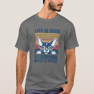 T-shirt Chihuahua Dons De Chien Pour Hommes Femmes Amateur
