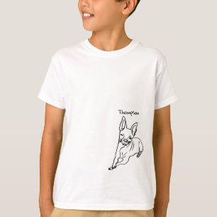 T-shirt Chihuahua élégant : Décor Art Personnalisé
