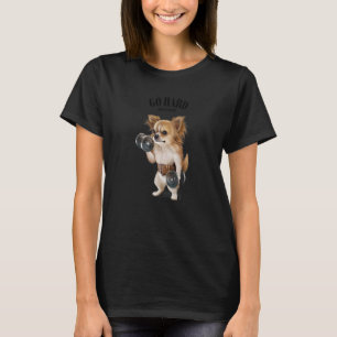 T-shirt Chihuahua Entraînement Musculaire De Chien Avec Du