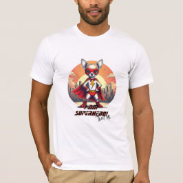 T-shirt Chihuahua Faites-moi confiance Superhero