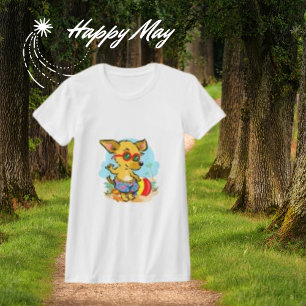 T-shirt Chihuahua jaune, Chien animal de compagnie drôle c