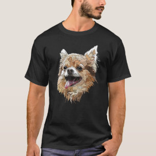 T-shirt Chihuahua Long Cheveux Chihuahua Long Haired Chiwa