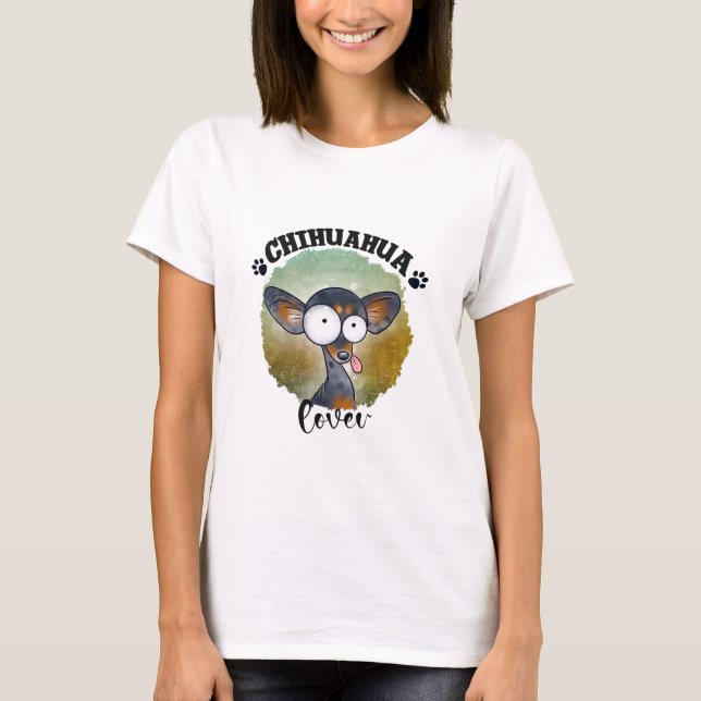 T-shirt Chihuahua Lover (Devant)