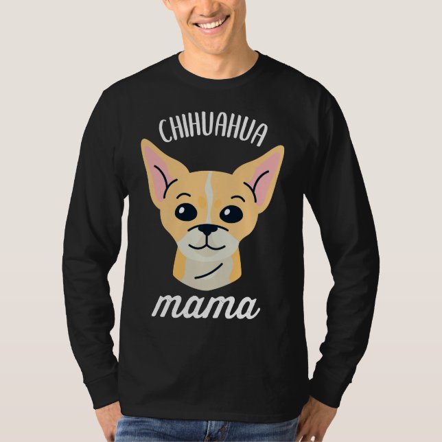 T-shirt Chihuahua Mama (Devant)