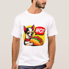 T-SHIRT CHIHUAHUA MANGEANT BURRITO 9