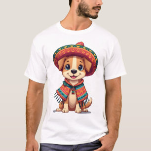 T-shirt Chihuahua Mexique Cinco de Mayo Chien Drôle (3