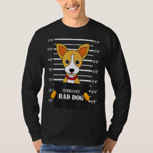 T-shirt Chihuahua Mug Tiré Mauvais Chien Maman Papa