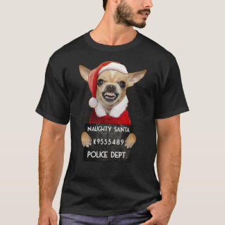 T-shirt Chihuahua Père Noël Xmas