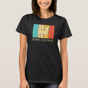 T-shirt Chihuahua pour femmes maman propriétaire d'animal 