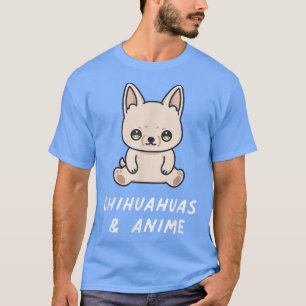 T-shirt Chihuahuas & Anime Kawaii Propriétaire Amoureux de