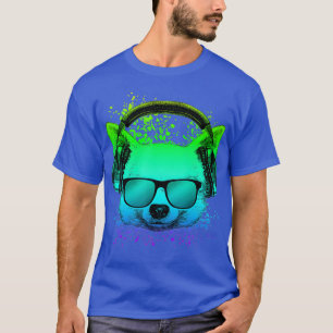 T-shirt Chihuahuas DJ cadeau pour RaversTechno Psychedelic