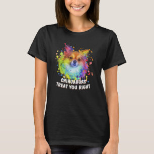T-shirt Chihuahuas Treat You Right Chiwawa Animal Pun Toy